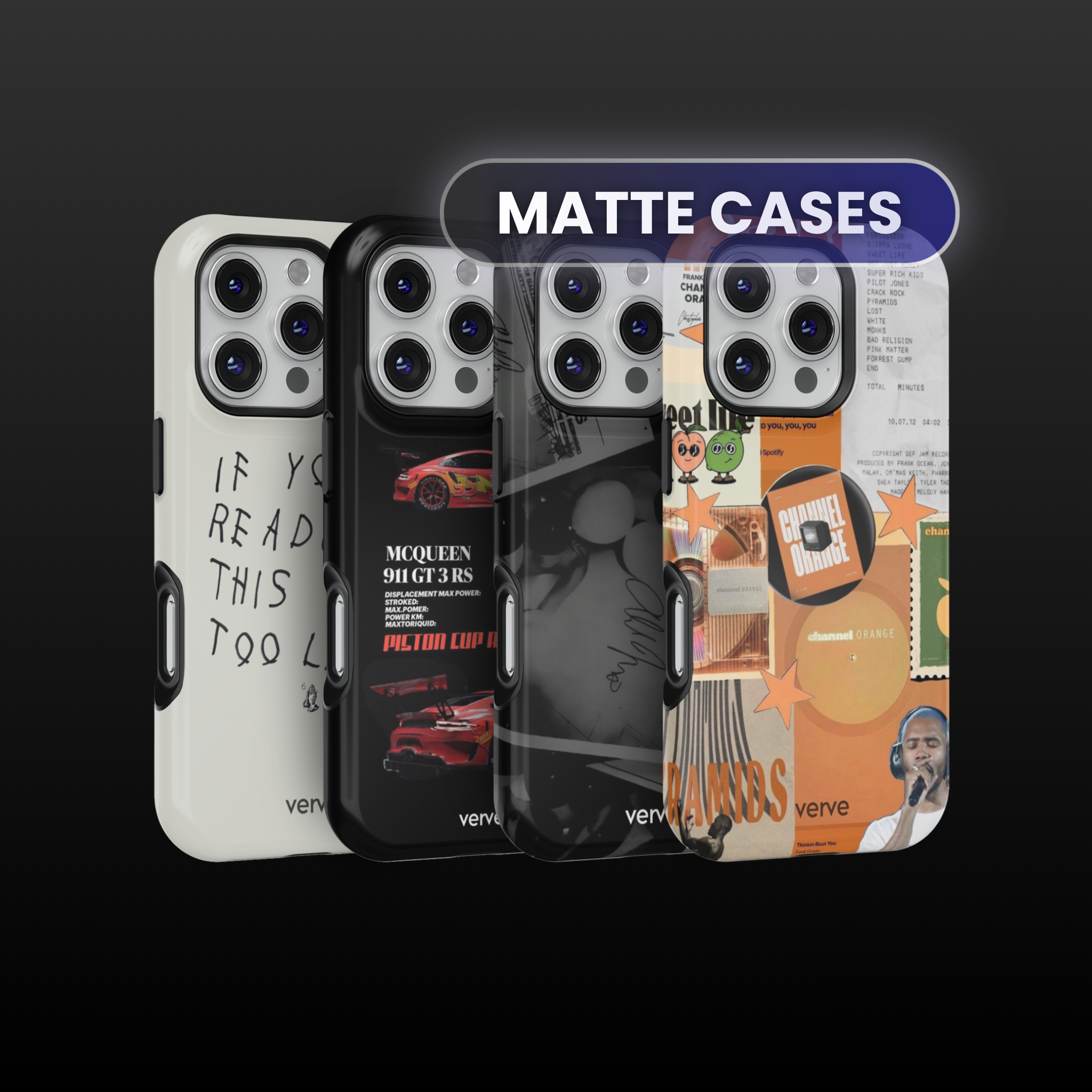 MATTE FINISH CASES