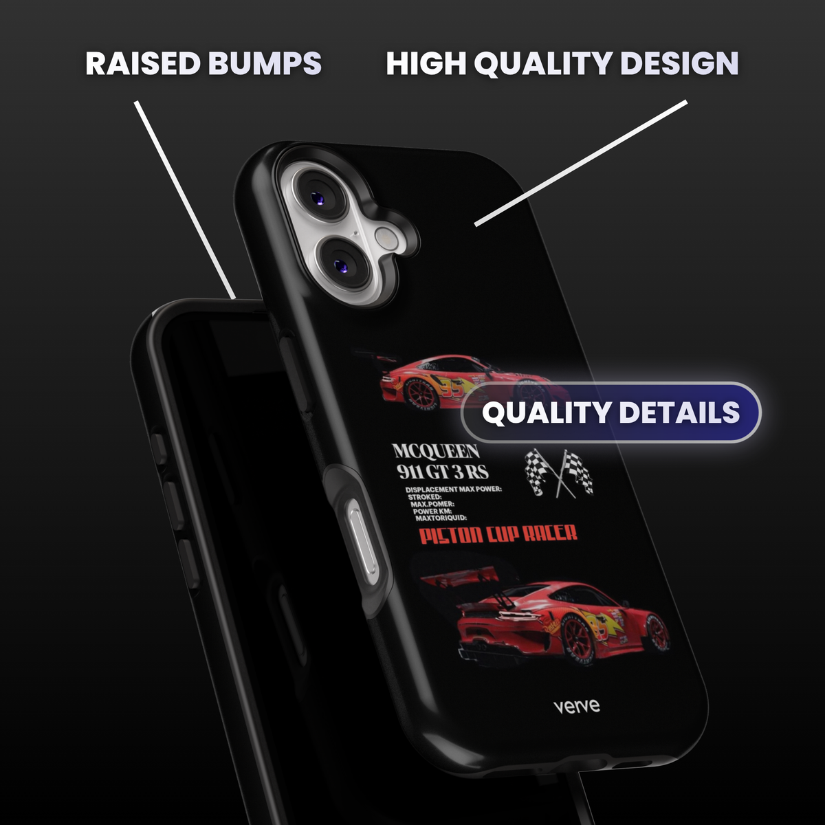 Cars McQueen 911 GT3 RS Phone Case