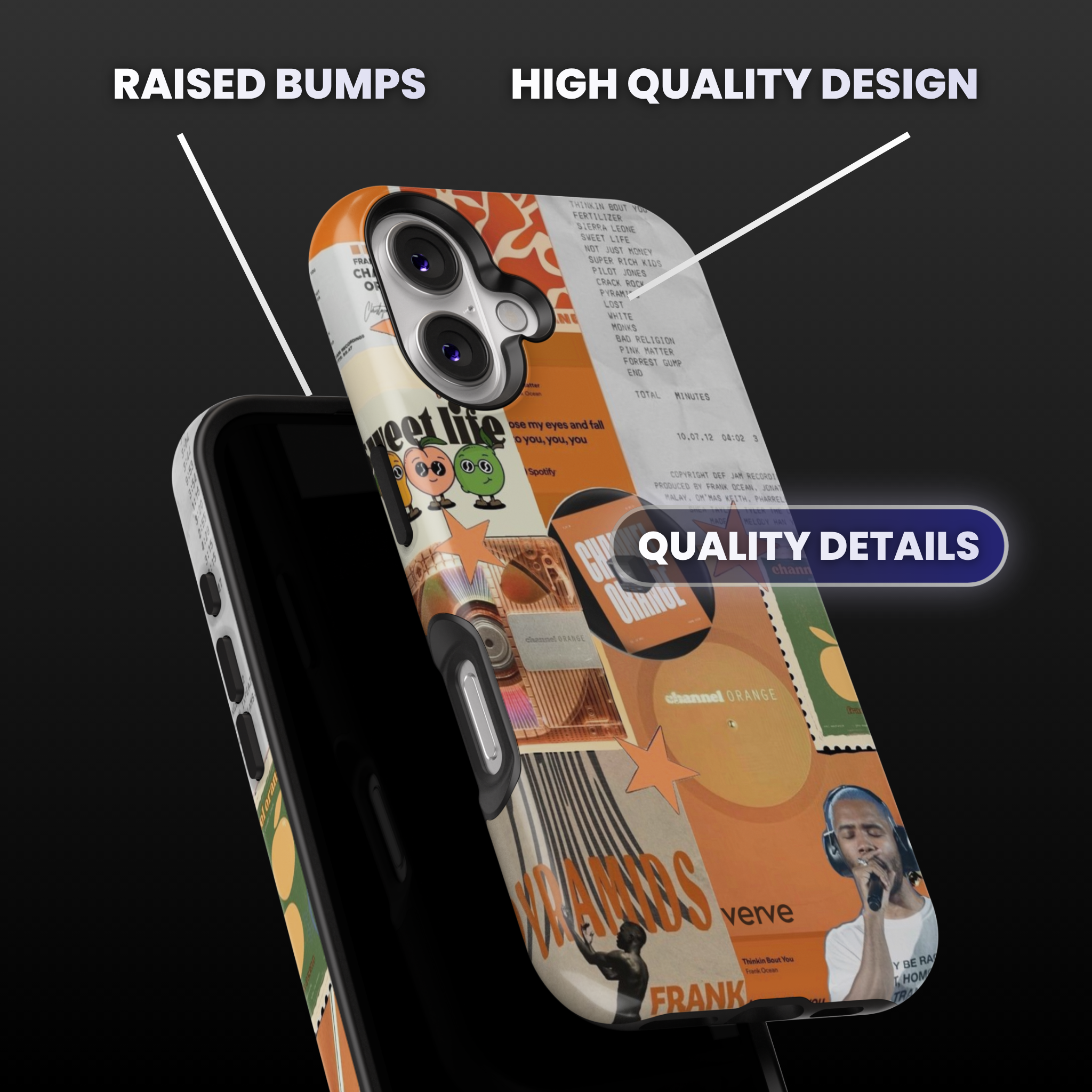 Frank Ocean channel ORANGE Phone Case