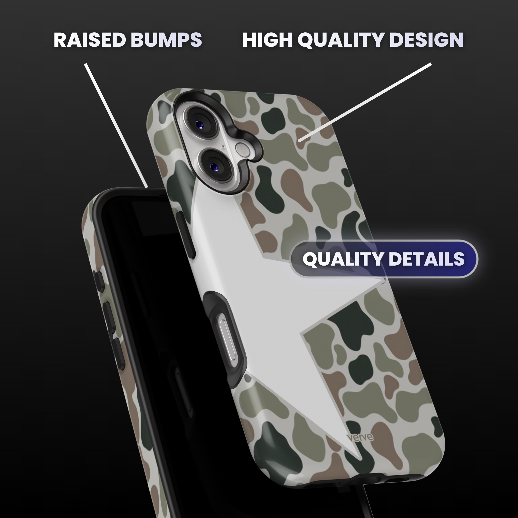 Camo Star Phone Case