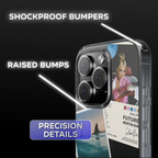 Dua Lipa Album Covers Clear Phone Case