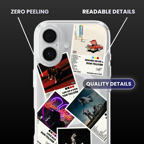 Don Toliver Album Covers Clear Phone Case