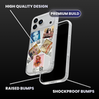 Britney Spears Album Covers Clear Phone Case