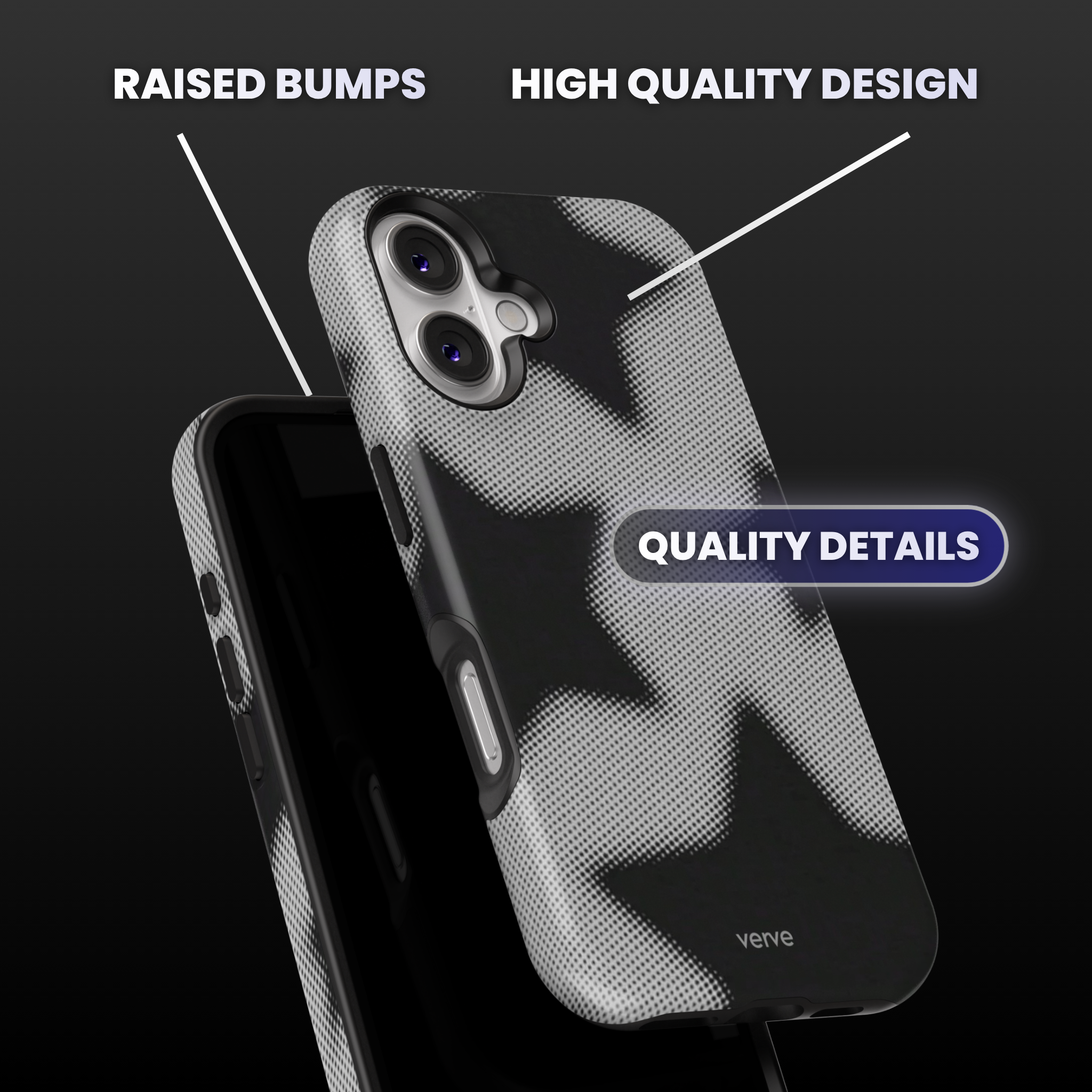 Static Star Phone Case