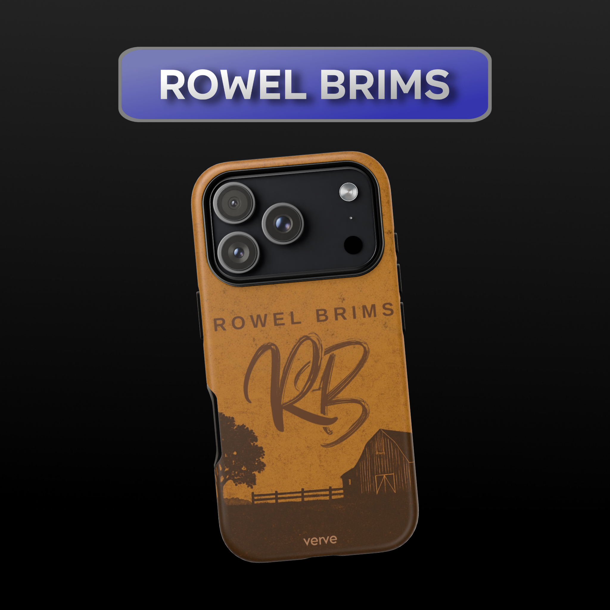 Rowel Brims Rustic Phone Case