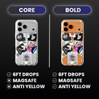Lady Gaga Album Covers Clear Phone Case