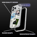 Alex Warren Album Covers Clear Phone Case