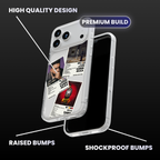 Karen Aujila Album Covers Clear Phone Case