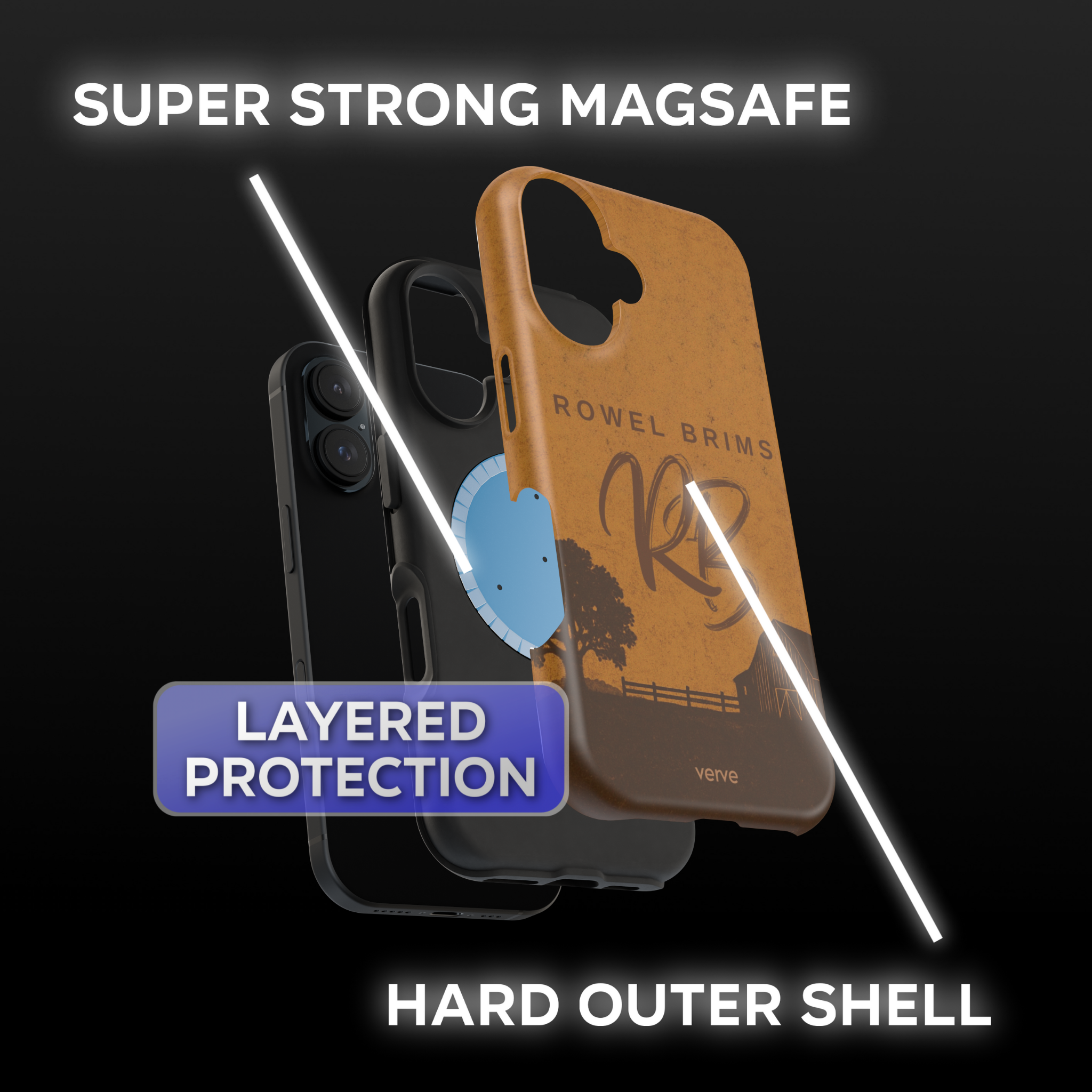 Rowel Brims Rustic Phone Case