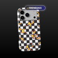 Checkered Flame Phone Case