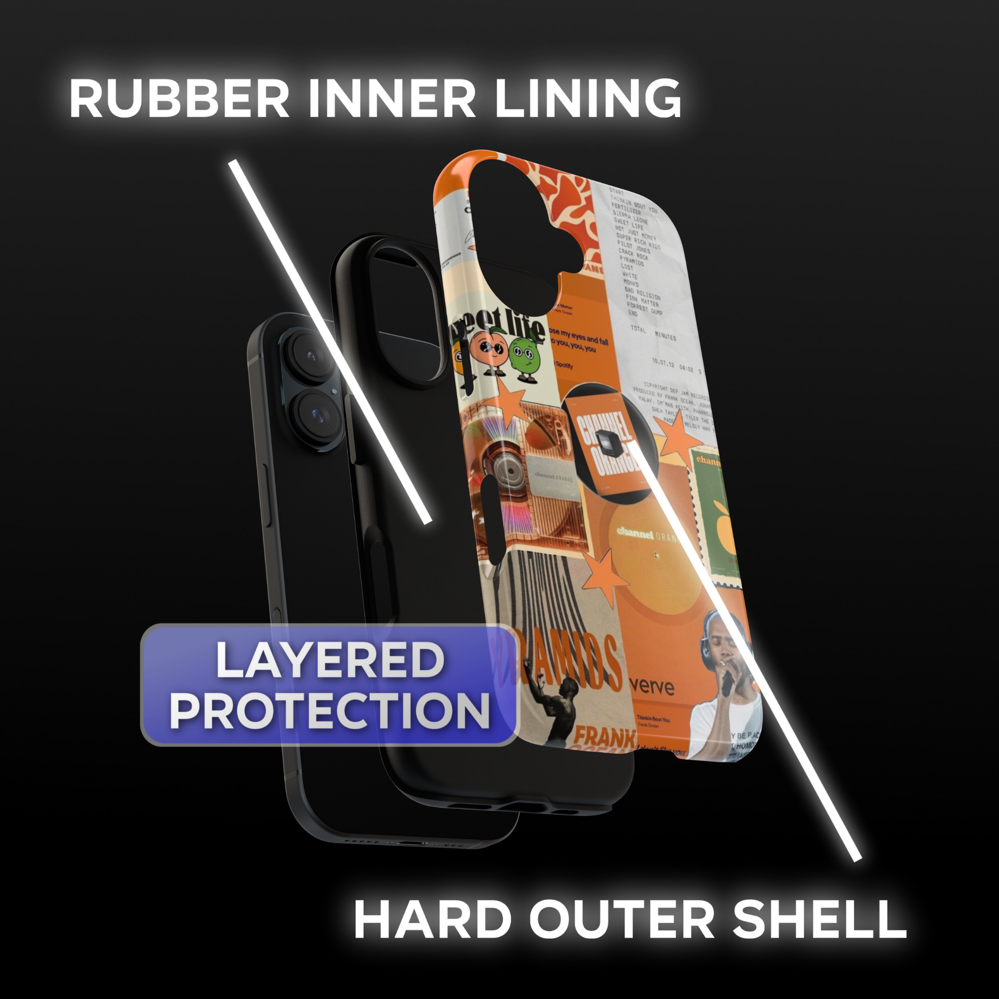 Frank Ocean channel ORANGE Phone Case