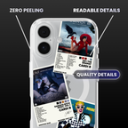 Cardi B Album Covers Clear Phone Case