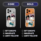Dua Lipa Album Covers Clear Phone Case