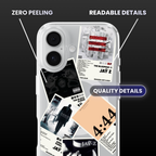 Jay Z Album Covers Clear Phone Case