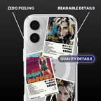 Kesha Album Covers Clear Phone Case