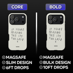 If You're Reading This It's Too Late Drake Phone Case