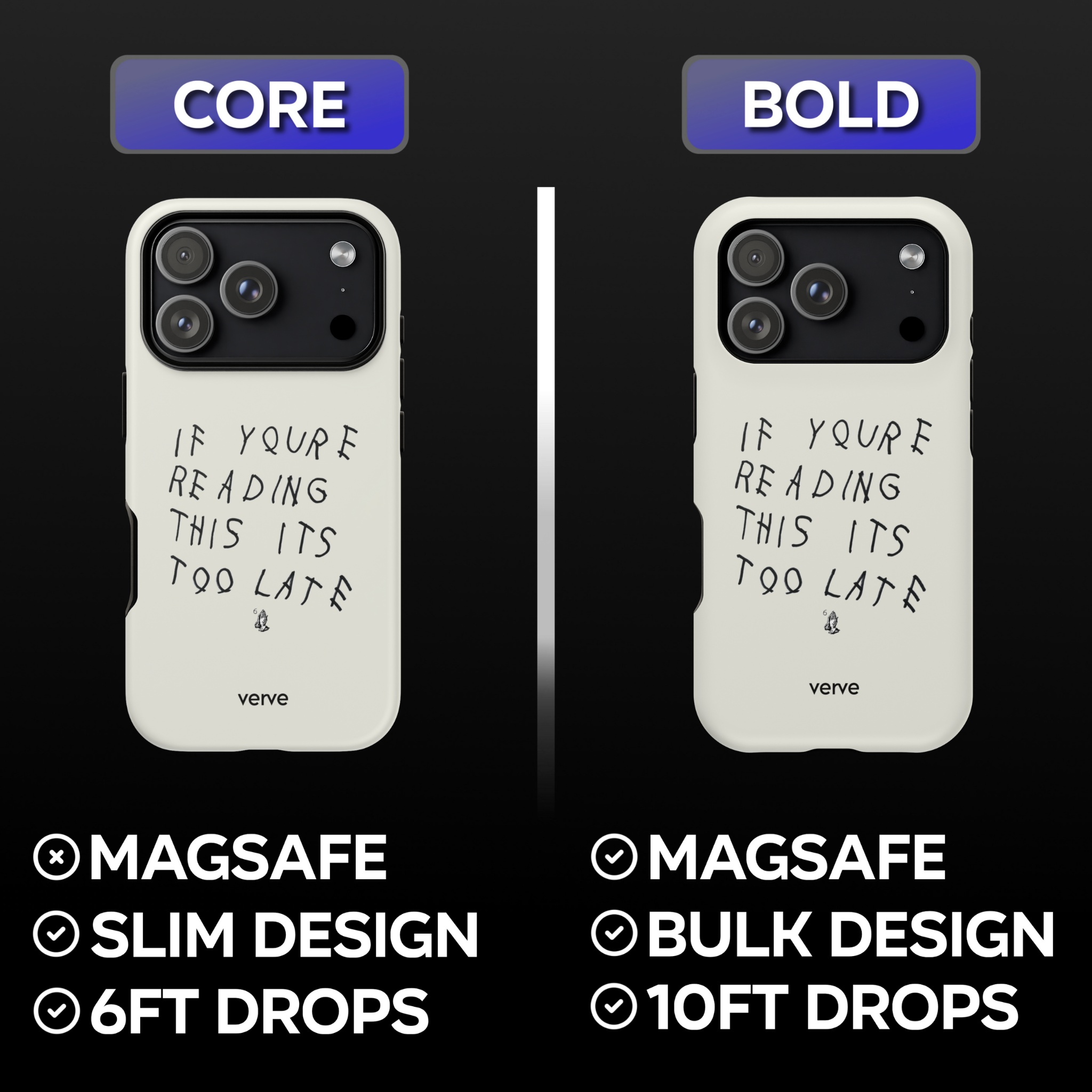 If You're Reading This It's Too Late Drake Phone Case