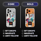 NAV Album Covers Clear Phone Case