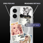 Gwen Stefani Album Covers Clear Phone Case