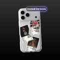 Tate McRae Album Covers Clear Phone Case