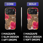 Leopard Print  Flowers Summer Phone Case