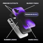 Deep Purple Gradient Phone Case