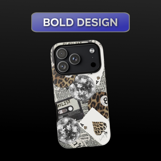 Y2K Newspaper Phone Case