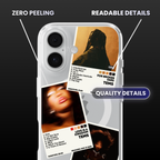 Tems Album Covers Clear Phone Case