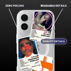 Steve Lacy Album Covers Clear Phone Case