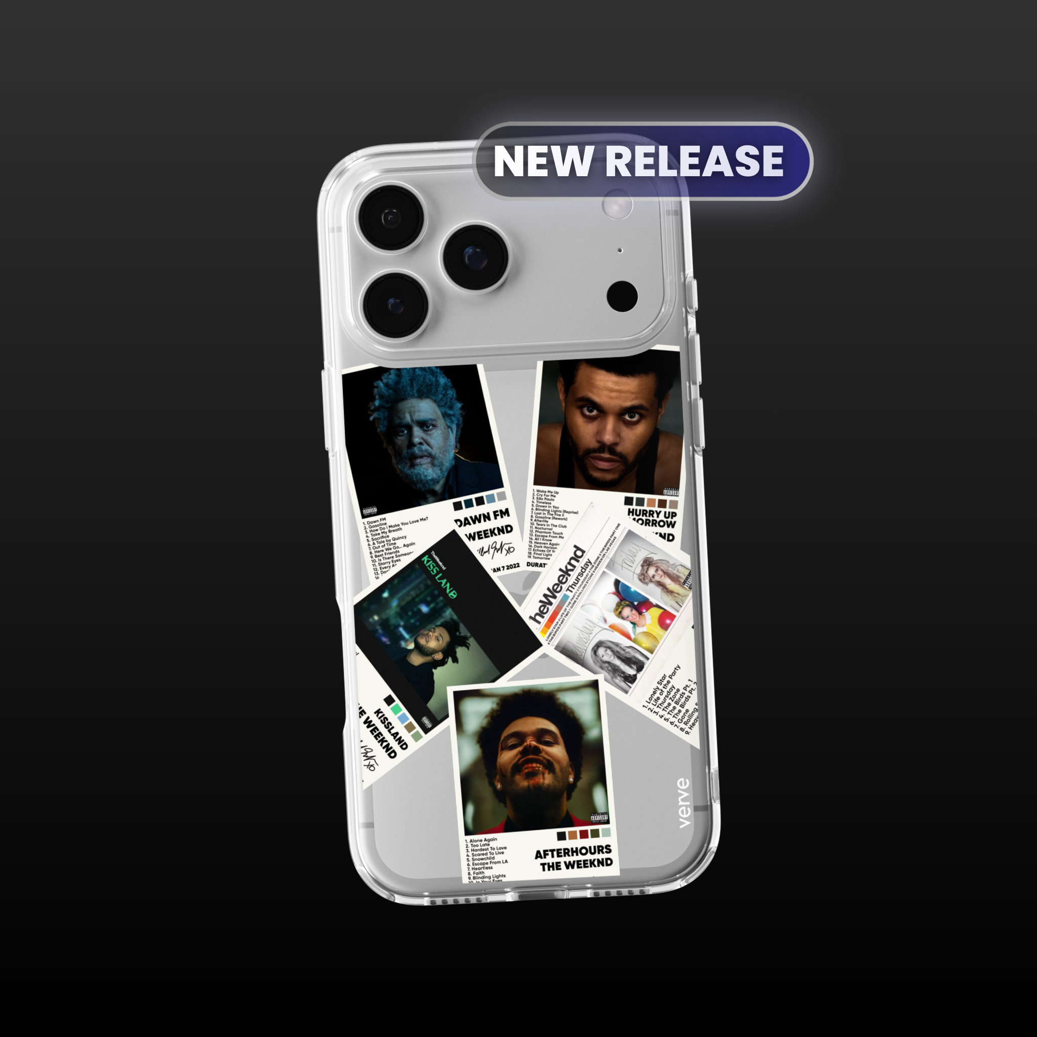 The Weeknd Albums Clear Phone Case