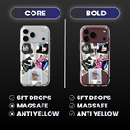 Lady Gaga Album Covers Clear Phone Case