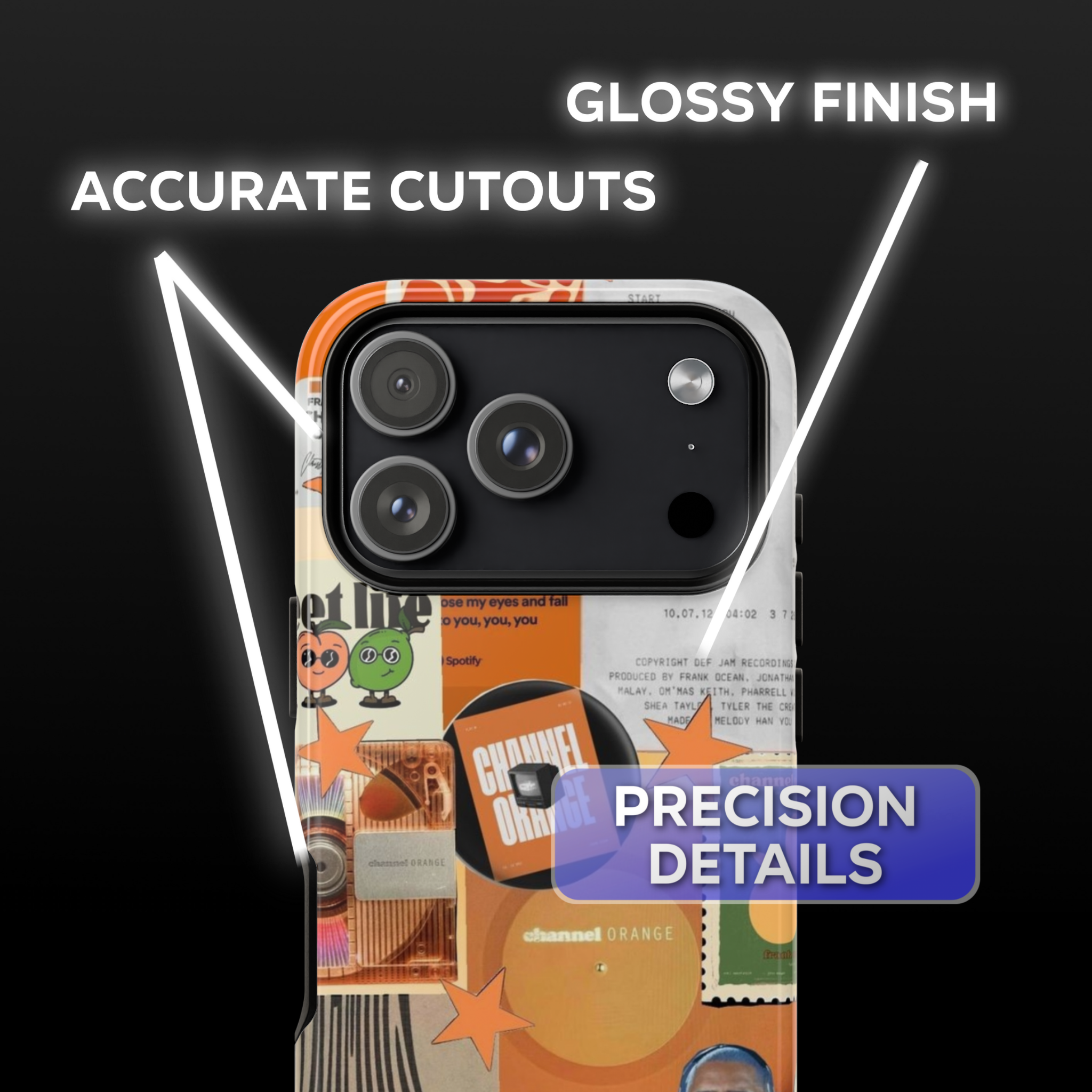 Frank Ocean channel ORANGE Phone Case