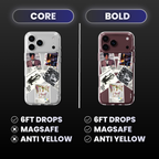 Prince Album Covers Clear Phone Case
