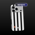 Black & White Striped Phone Case