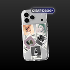 Ariana Grande Album Covers Clear Phone Case