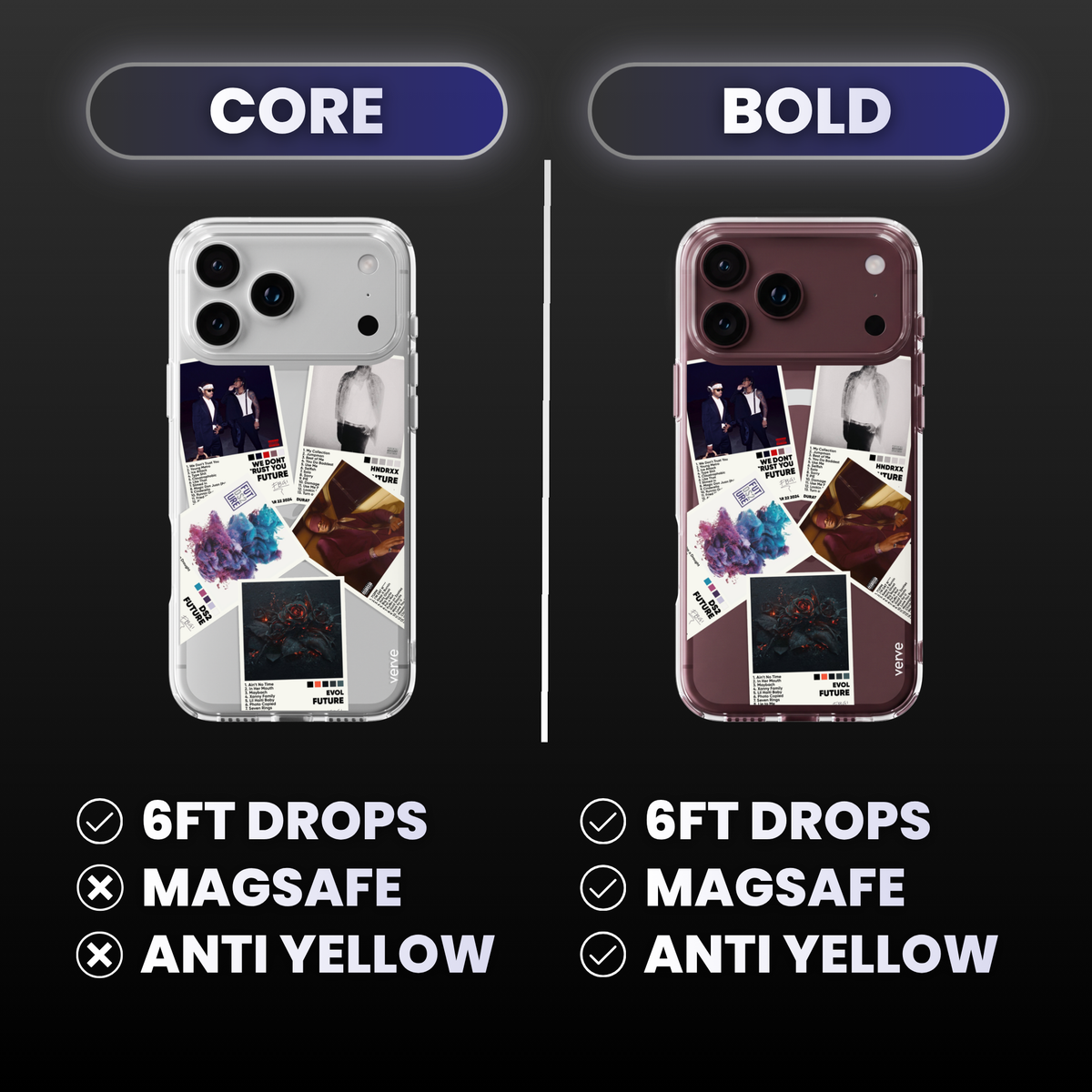 Future Album Covers Clear Phone Case