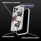 Kesha Album Covers Clear Phone Case