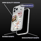 Katy Perry Album Covers Clear Phone Case