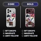Juice WRLD Album Covers Clear Phone Case
