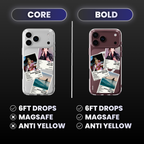 Dua Lipa Album Covers Clear Phone Case