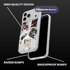Prince Album Covers Clear Phone Case