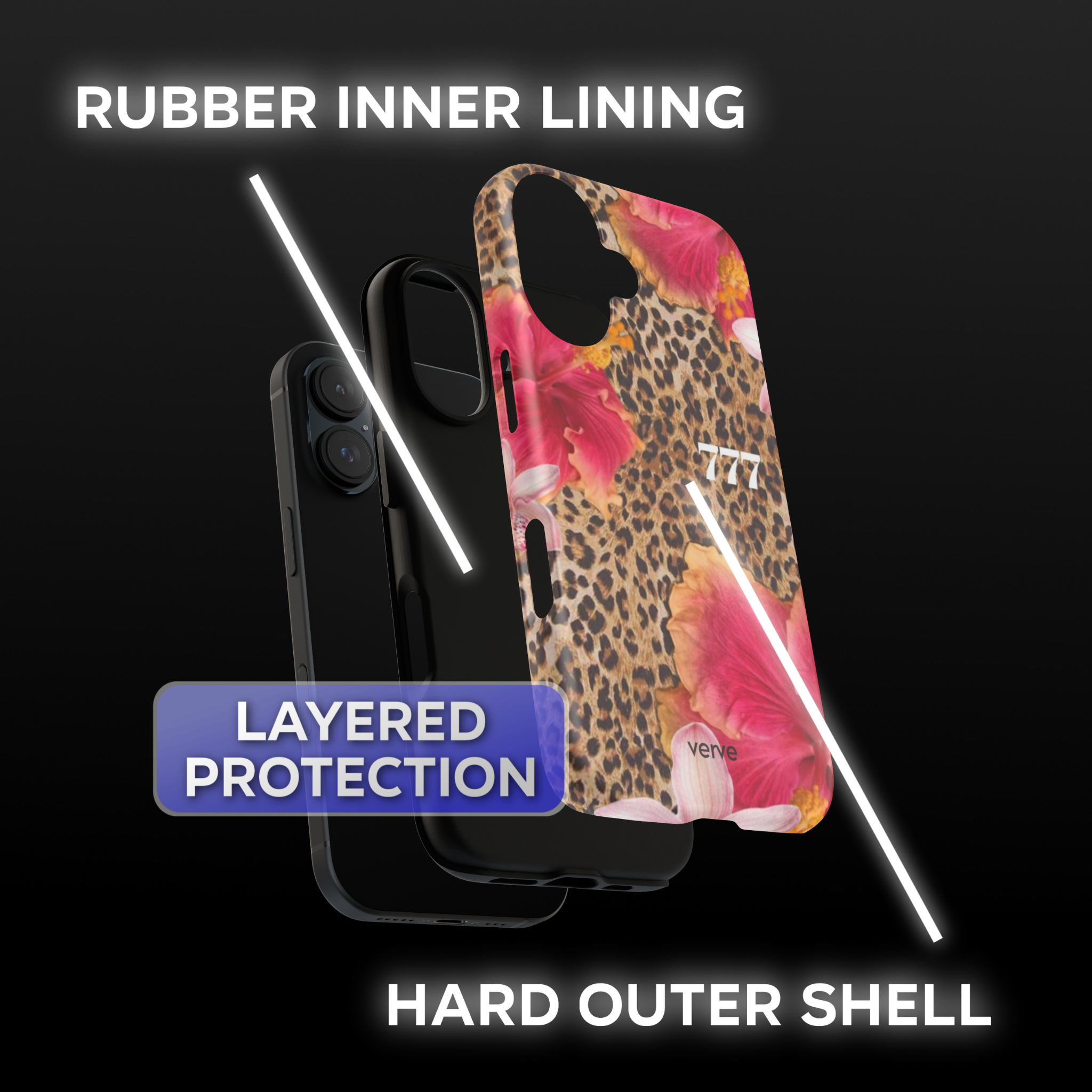 Leopard Print  Flowers Summer Phone Case