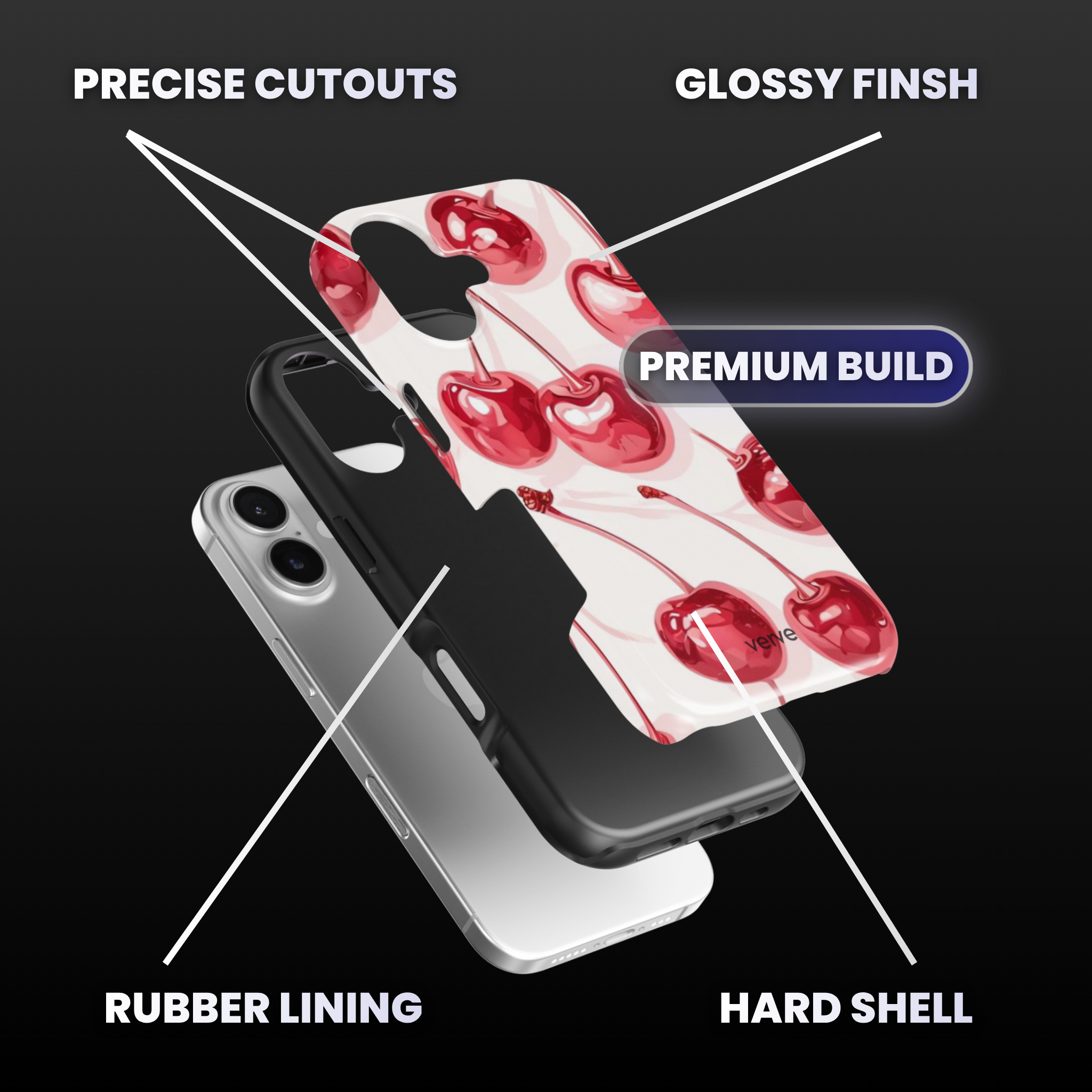 Cherries Phone Case