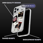 Fuerza Regina Album Covers Clear Phone Case