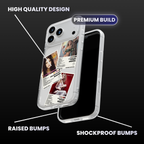 Shakira Album Covers Clear Phone Case