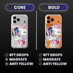 Nicki Minaj Album Covers Clear Phone Case