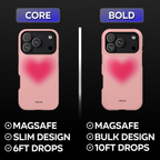 Heart Aura Pink Phone Case