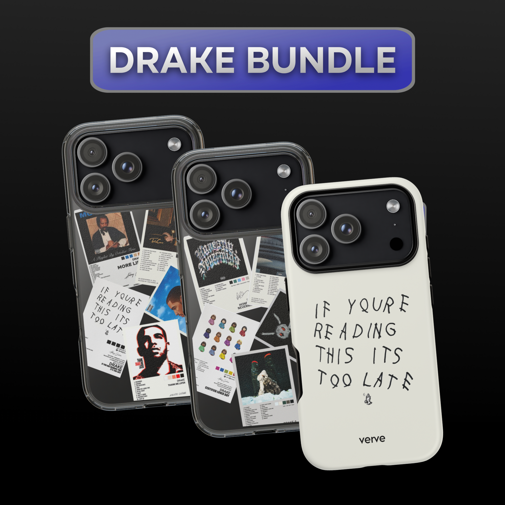 DRAKE BUNDLE: Drake Phone Cases