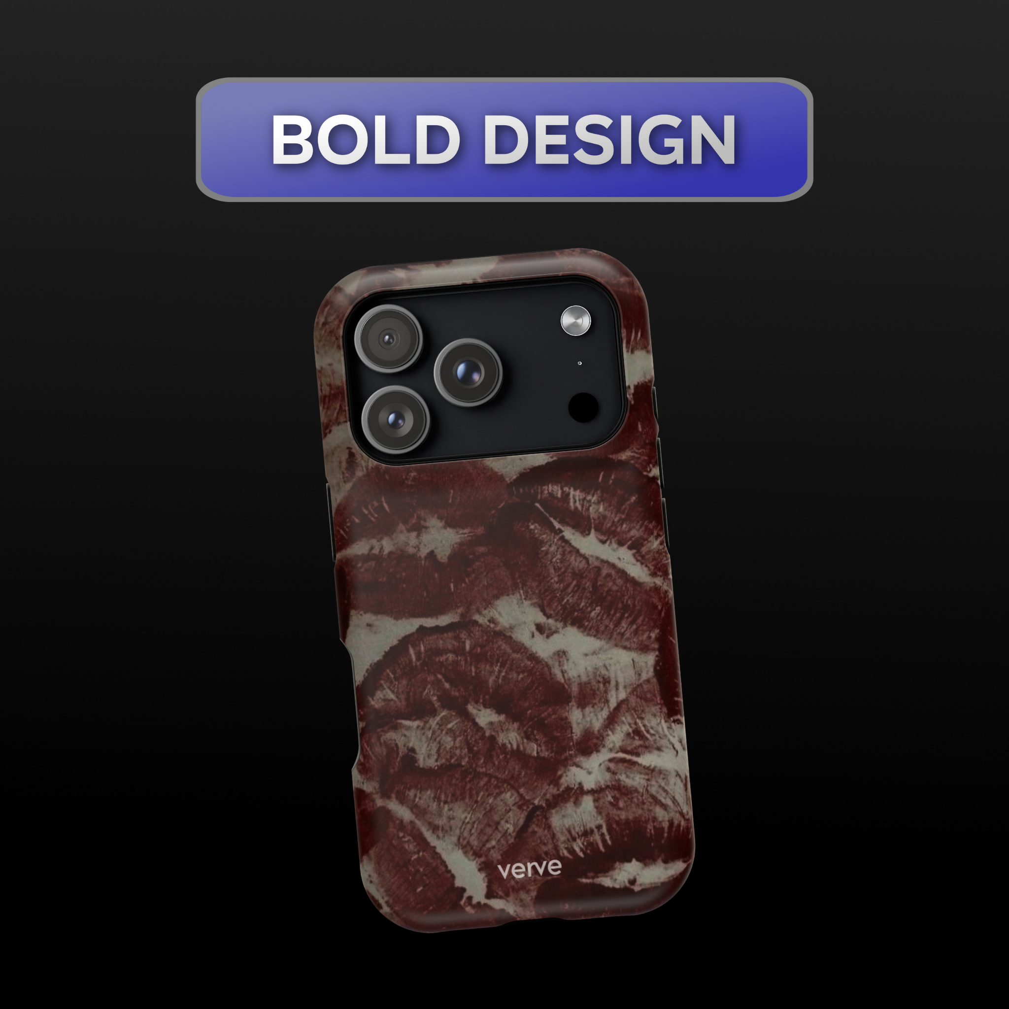 Kiss Print Vintage Phone Case