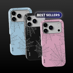 Black Spider Web Phone Case